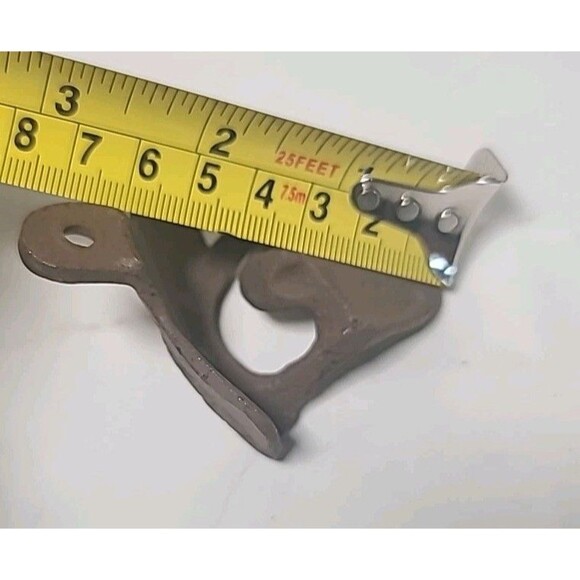 Vintage “Open Here” Rustic Cast Iron Wall Mount Beer Bottle Opener - Picture 4 of 5